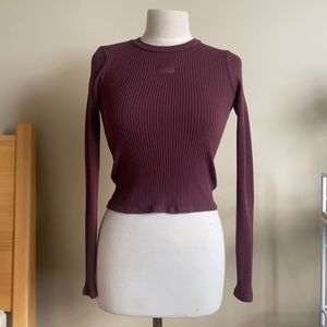 Small Kith Long Sleeve Ribbed Shirt